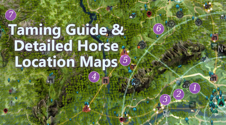 BDO Horse Taming Guide Plus Location Maps Violet Astray